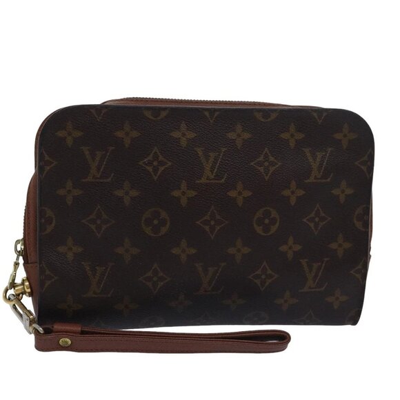 LOUIS VUITTON Monogram Orsay Clutch Bag M51790 LV Auth 80301 - Picture 1 of 16